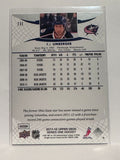 #151 R.J. Umberger Columbus Blue Jackets 11-12 Upper Deck Series 1 Hockey Card