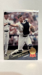 #156 Dan Walters San Diego Padres 1993 Leaf Baseball Card