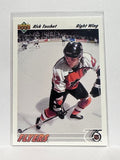 #122 Rick Tocchet Philadelphia Flyers 91-92 Upper Deck Hockey Card