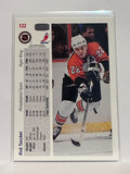 #122 Rick Tocchet Philadelphia Flyers 91-92 Upper Deck Hockey Card