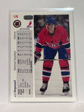 #170 J.J. Daigneault Montreal Canadiens 91-92 Upper Deck Hockey Card