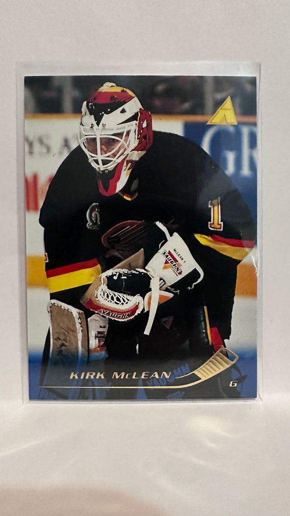 #132 Kirk McLean Vancouver Canucks 95-96 Pinnacle Hockey Card