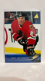 #182 Eric Weinrich Chicago Blackhawks 95-96 Pinnacle Hockey Card