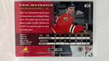 #182 Eric Weinrich Chicago Blackhawks 95-96 Pinnacle Hockey Card