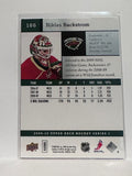 #186 Niklas Backstrom Minnesota Wild 09-10 Upper Deck Series 1 Hockey Card