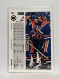 #182 Esa Tikkanen Edmonton Oilers 91-92 Upper Deck Hockey Card