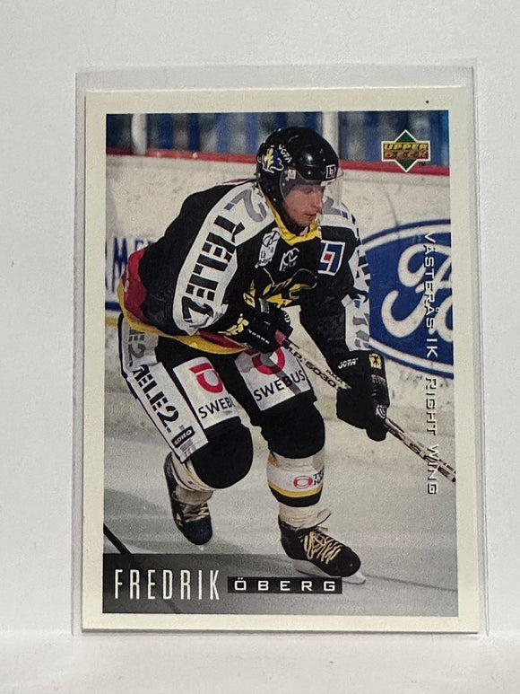 #193 Fredrik Oberg Boden 95-96 Upper Deck Hockey Card