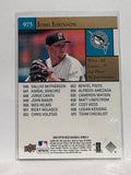 #975 Josh Johnson Checklist Florida Marlins 2009 Upper Deck Series 2 Baseball