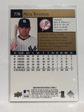 #770 Nick Swisher New York Yankees 2009 Upper Deck Series 2 Baseball