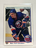 #118 Patrick Flatley New York Islanders 90-91 Upper Deck Hockey Card