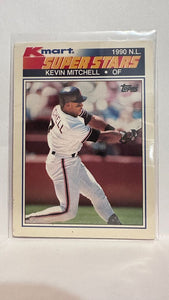 #6 Kevin Mitchell Kmart San Francisco Giants 1990 Topps Baseball Card