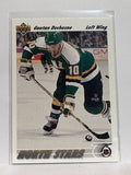 #207 Gaetan Duchesne Minnesota North Stars 91-92 Upper Deck Hockey Card