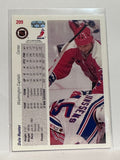 #209 Dale Hunter Washington Capitals 91-92 Upper Deck Hockey Card