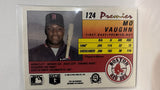 #124 Mo Vaughn Boston Red Sox 1991 O-Pee-Chee Premier Baseball Card