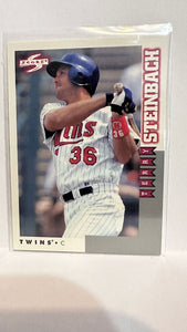 #RT201 Terry Steinbach Minnesota Twins 1998 Score Baseball Card