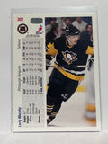 #302 Larry Murphy Pittsburgh Penguins 91-92 Upper Deck Hockey Card