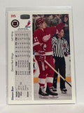 #315 Shawn Burr Detroit Red Wings 91-92 Upper Deck Hockey Card