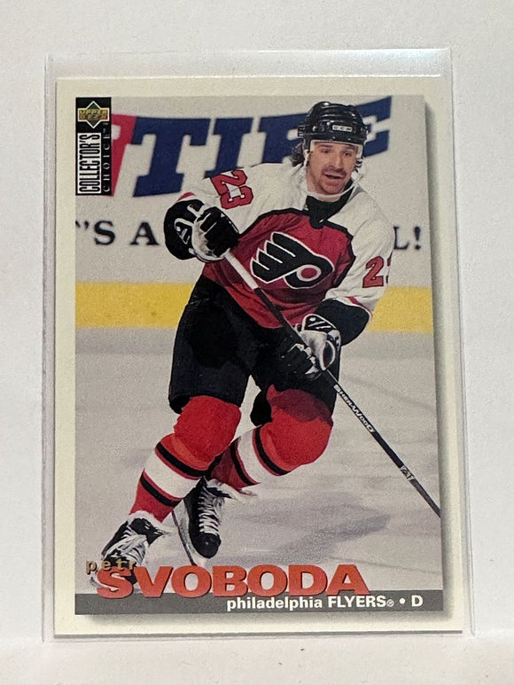 #93 Petr Svoboda Philadelphia Flyers 95-96 Upper Deck Collector's Choice Hockey Card