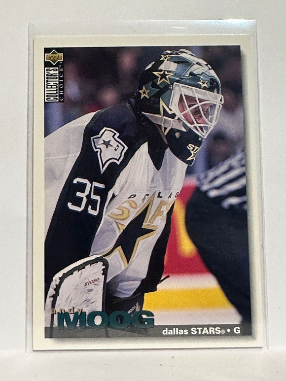 #62 Andy Moog Dallas Stars 95-96 Upper Deck Collector's Choice Hockey Card