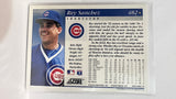 #482 Rey Sanchez Chicago Cubs 1994 Score Baseball Card