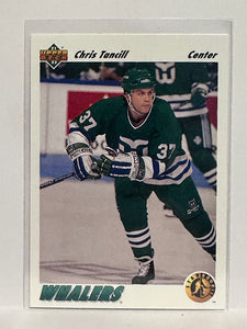 #455 Chris Tancill Hartford Whalers 91-92 Upper Deck Hockey Card