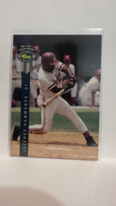 #229 Jeffery Hammonds Draft Pick Baltimore Orioles 1992 Four Sport Classic Baseball Card