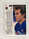 #436 Chris Joseph Edmonton Oilers 91-92 Upper Deck Hockey Card