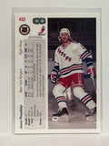 #432 Jason Prosfsky New York Rangers 91-92 Upper Deck Hockey Card