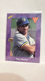 #79 Paul Molitor Trivia Board Game Milwaukee Brewers 1991 Classic Baseball Card