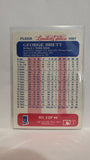 #5 of 44  George Brett  Kansas City Royals 1987 Fleer Limited Edition Baseball Card