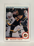 #79 Brian Bradley Vancouver Canucks 90-91 Upper Deck Hockey Card