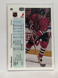 #85 Dave Manson Chicago Blackhawks 90-91 Upper Deck Hockey Card