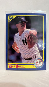 #463 Walt Terrell New York Yankees 1990 Score Baseball Card