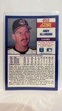 #452 Andy Allanson Cleveland Indians 1990 Score Baseball Card