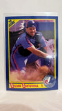 #451 Nelson Santovenia Montreal Expos 1990 Score Baseball Card