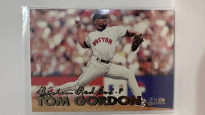 #85 Tom Gordon Boston Red Sox 1999 Fleer Tradtion Baseball Card