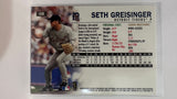 #438 Seth Greisinger Detroit Tigers 1999 Fleer Tradtion Baseball Card