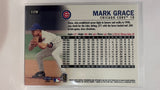 #117W Mark Grace Warming Track Chicago Cubs 1999 Fleer Tradtion Baseball Card