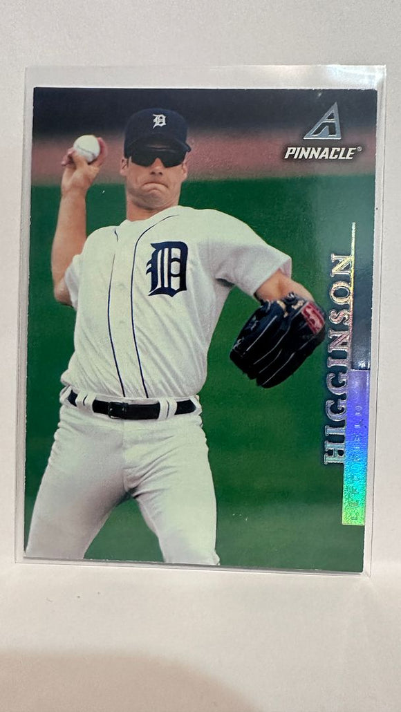 #114 Bobby Higginson Detroit Tigers 1997 Pinnacle Baseball Card