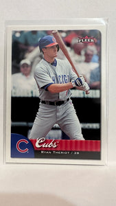 #270 Ryan Theriot Chicago Cubs 2007 Fleer Baseball Card