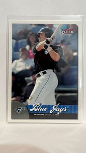 #20 Aaron Hill Toronto Blue Jays 2007 Fleer Baseball Card