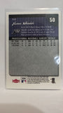 #32 James Shields Tampa Bay Rays 2007 Fleer Baseball Card