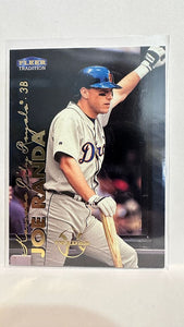 #554 Joe Randa Kansas City Royals 1999 Fleer Tradtion Baseball Card