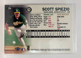 #226 Scott Spiezio Oakland Athletics 1999 Fleer Tradtion Baseball Card