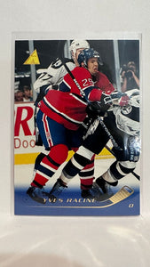 #178 Yves Racine Montreal Canadiens 95-96 Pinnacle Hockey Card