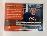 #167 Scott Lachance New York Islanders 95-96 Pinnacle Hockey Card