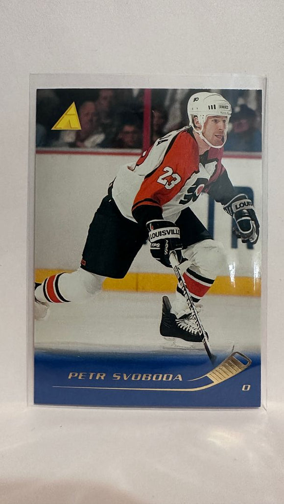 #168 Petr Svoboda Philadelphia Flyers 95-96 Pinnacle Hockey Card