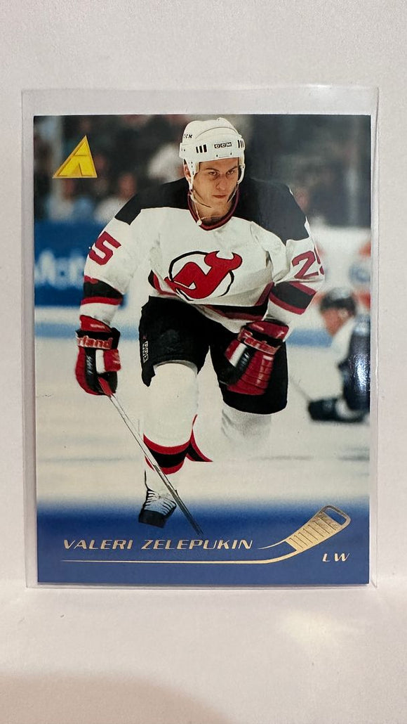 #194 Valeri Zelepukin New Jersey Devils 95-96 Pinnacle Hockey Card