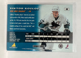 #99 Viktor Kozlov San Jose Sharks 95-96 Pinnacle Hockey Card