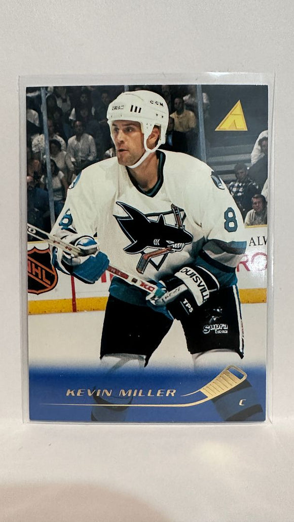 #146 Kevin Miller San Jose Sharks 95-96 Pinnacle Hockey Card